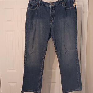 #317 - Lee Riders Blue Relaxed Fit Jeans Size 18
